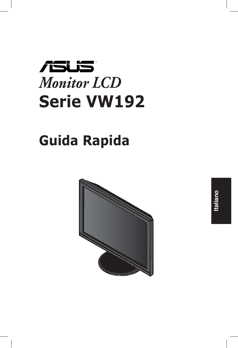 Monitor lcd serie vw192 | Asus vw192 User Manual | Page 15 / 86