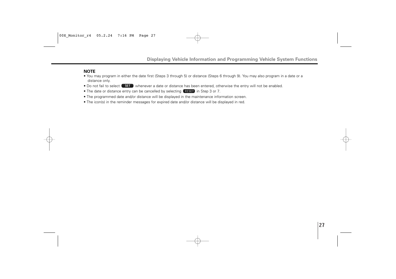 Subaru Monitor User Manual | Page 26 / 42