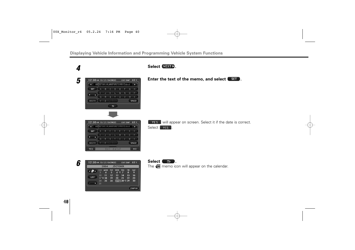 Subaru Monitor User Manual | Page 39 / 42