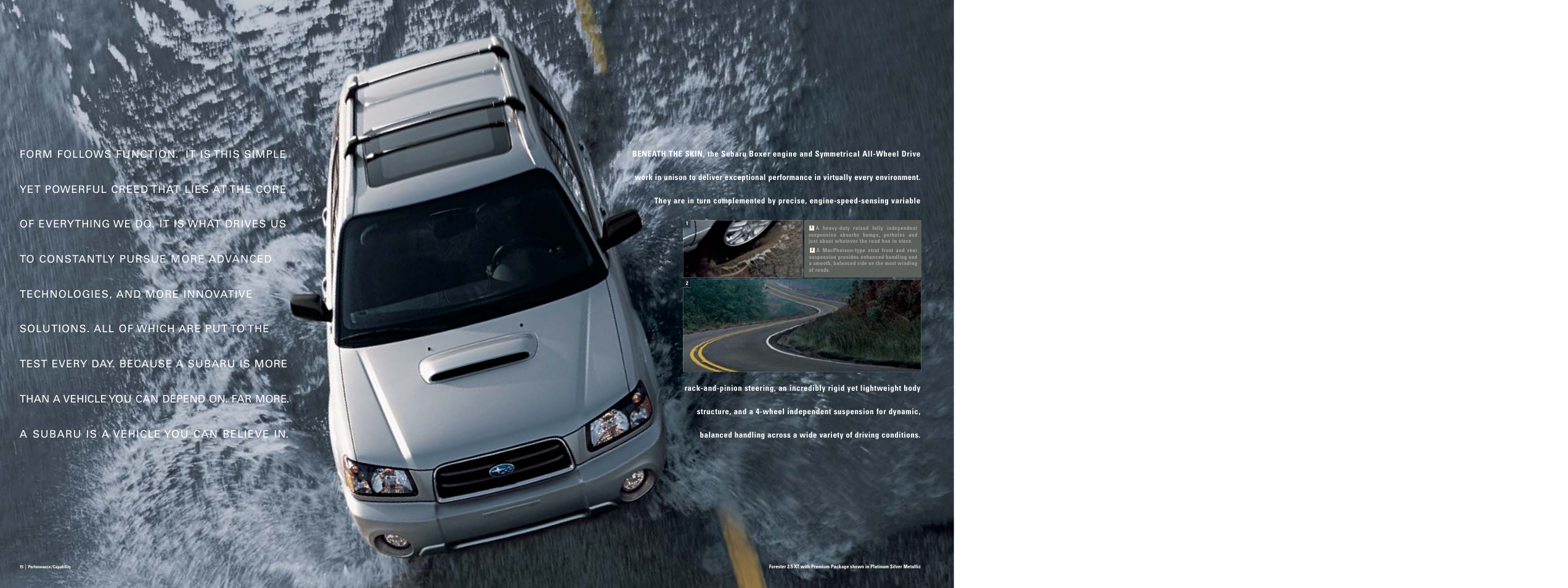 Subaru Forester 2.5 XT4 User Manual | Page 15 / 26