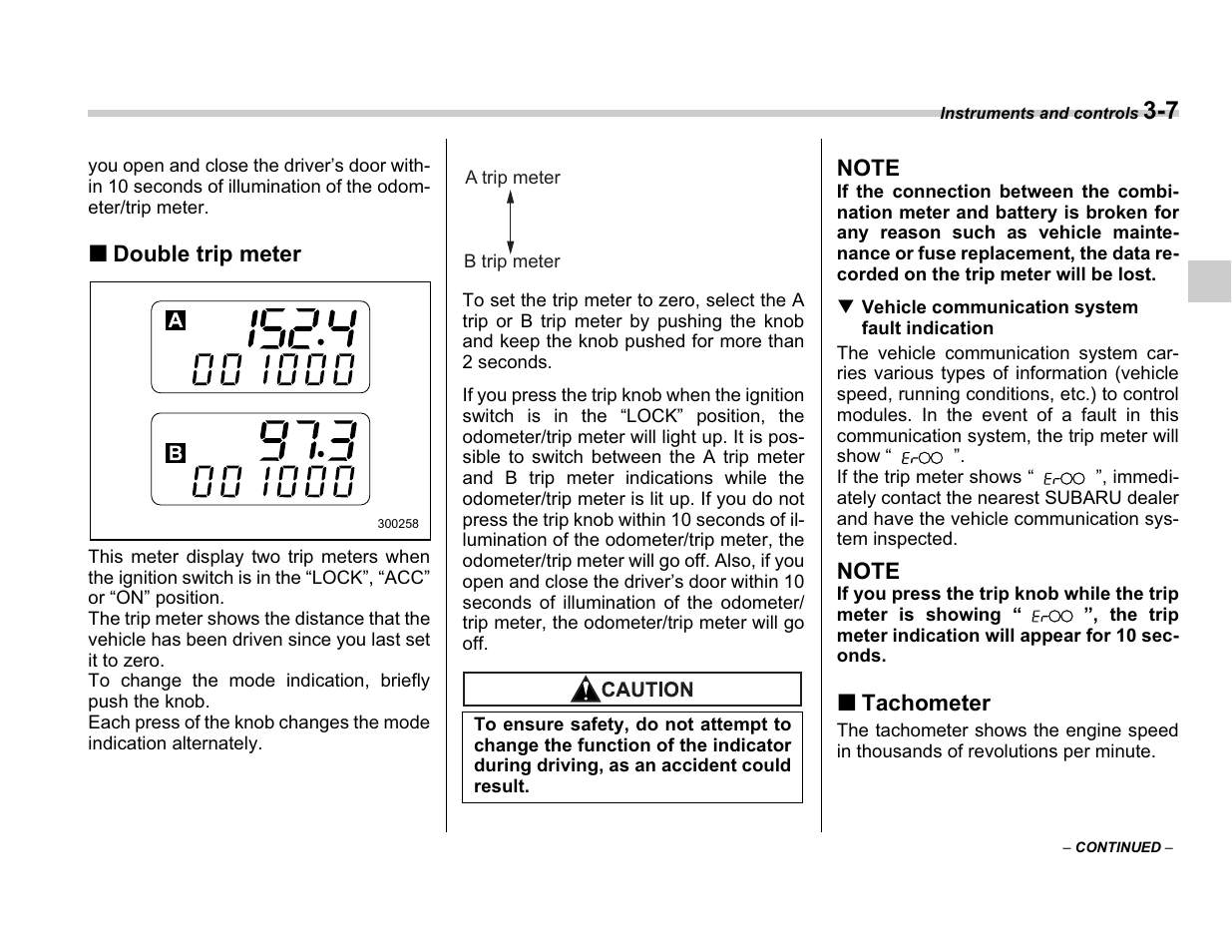 Subaru A3100BE User Manual | Page 127 / 376