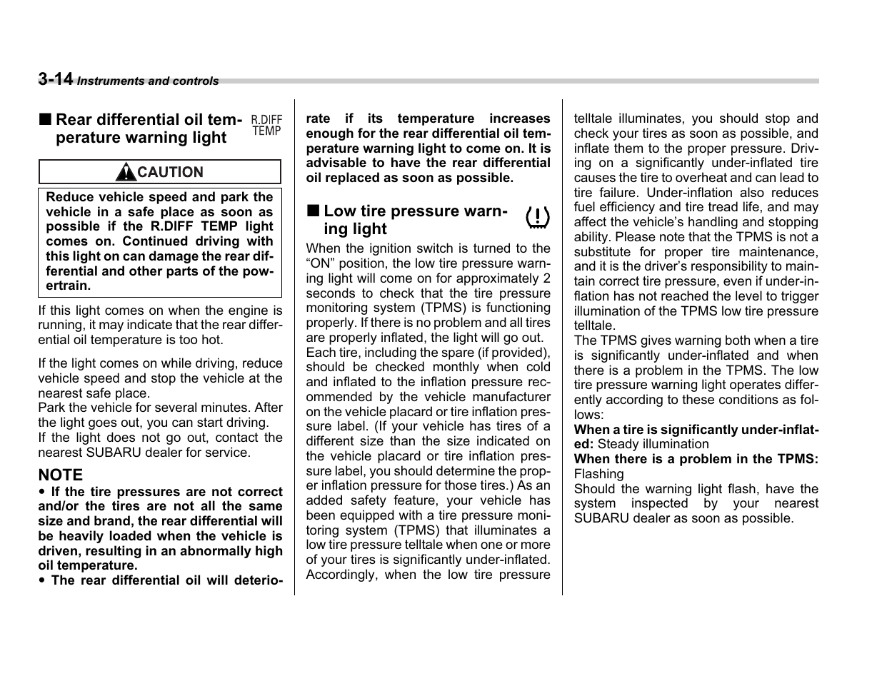 Subaru A3100BE User Manual | Page 134 / 376