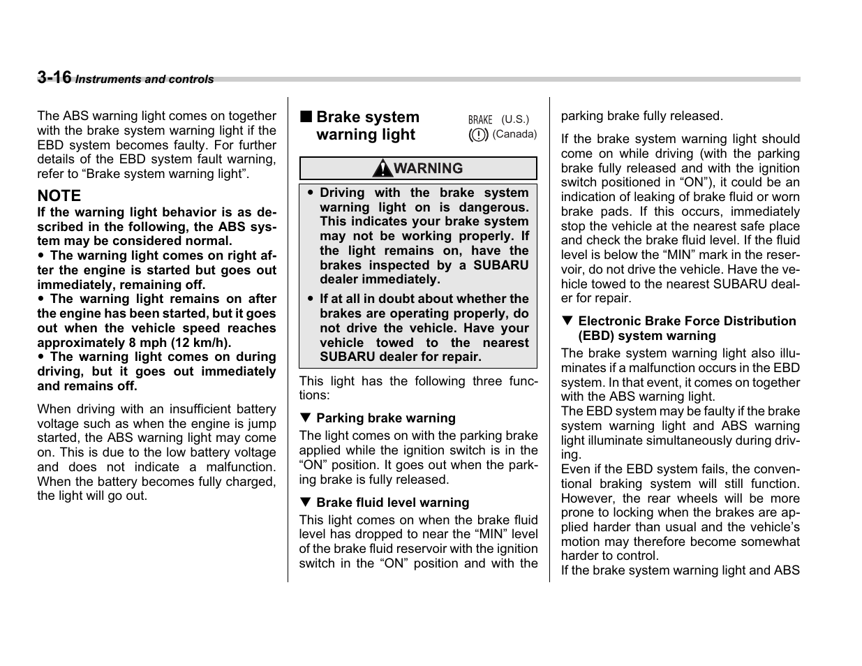 Subaru A3100BE User Manual | Page 136 / 376