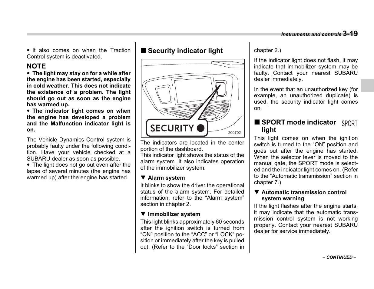 Subaru A3100BE User Manual | Page 139 / 376