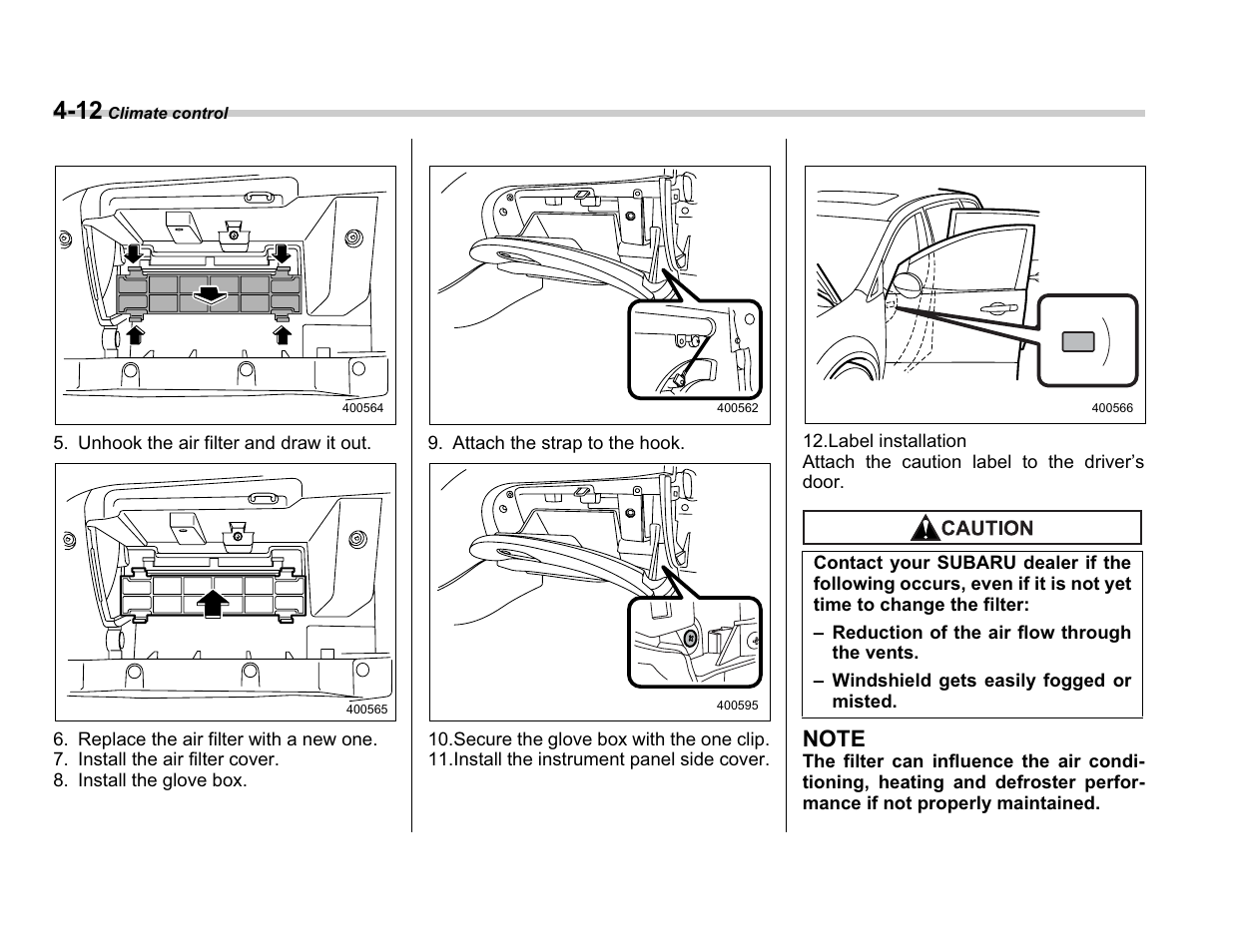 Subaru A3100BE User Manual | Page 170 / 376