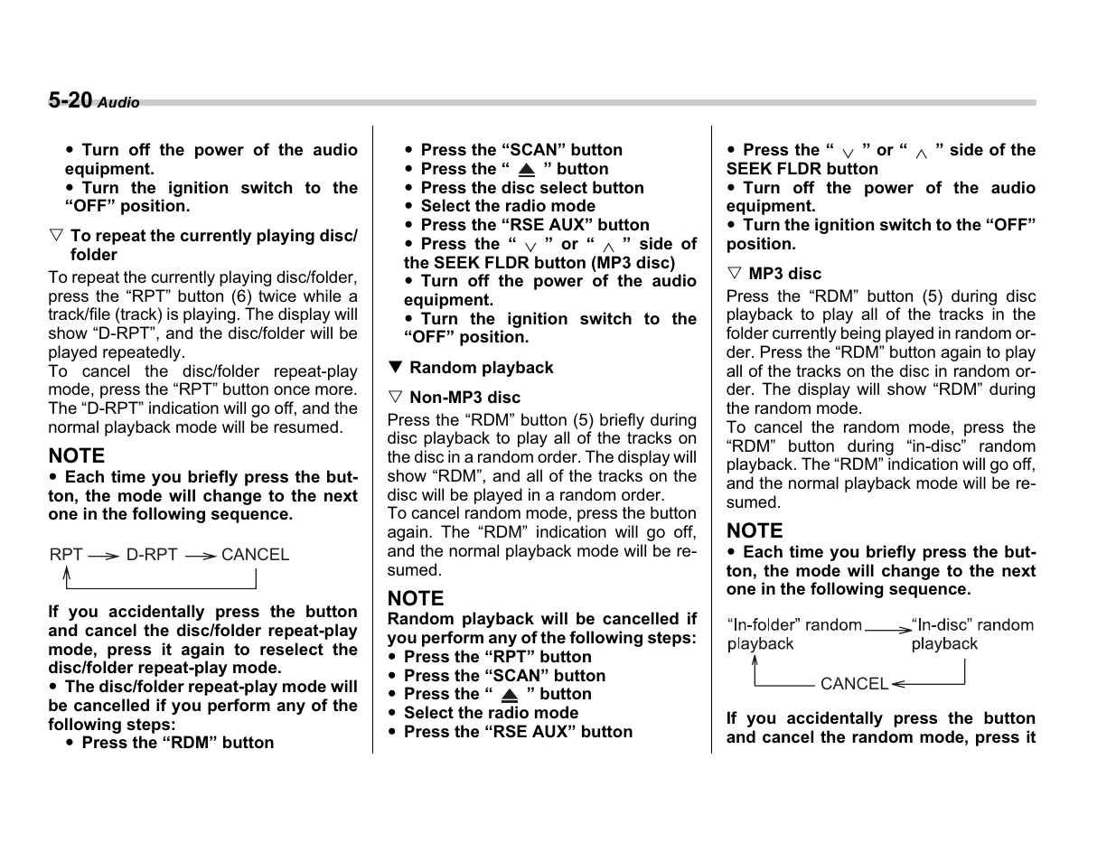 Subaru A3100BE User Manual | Page 190 / 376