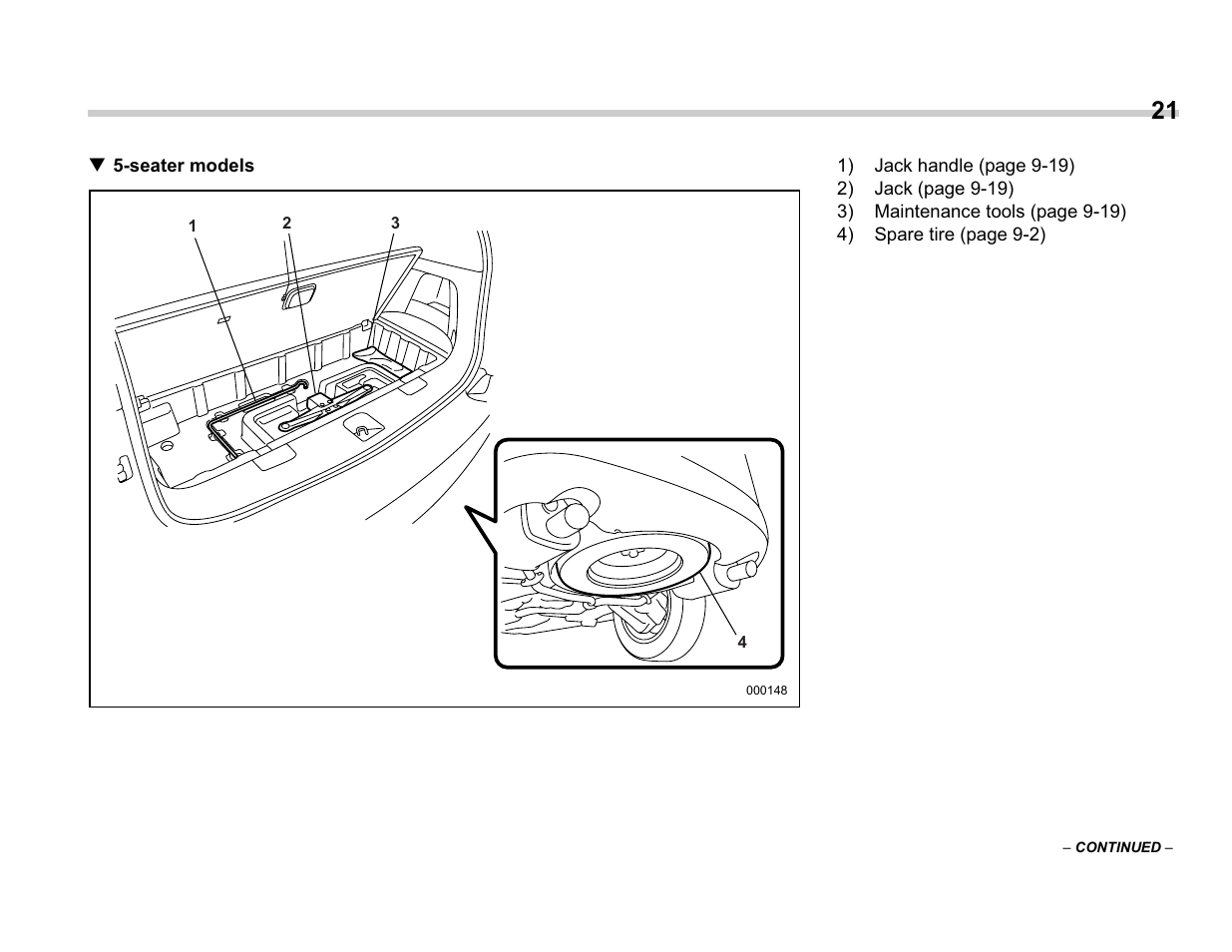 Subaru A3100BE User Manual | Page 23 / 376