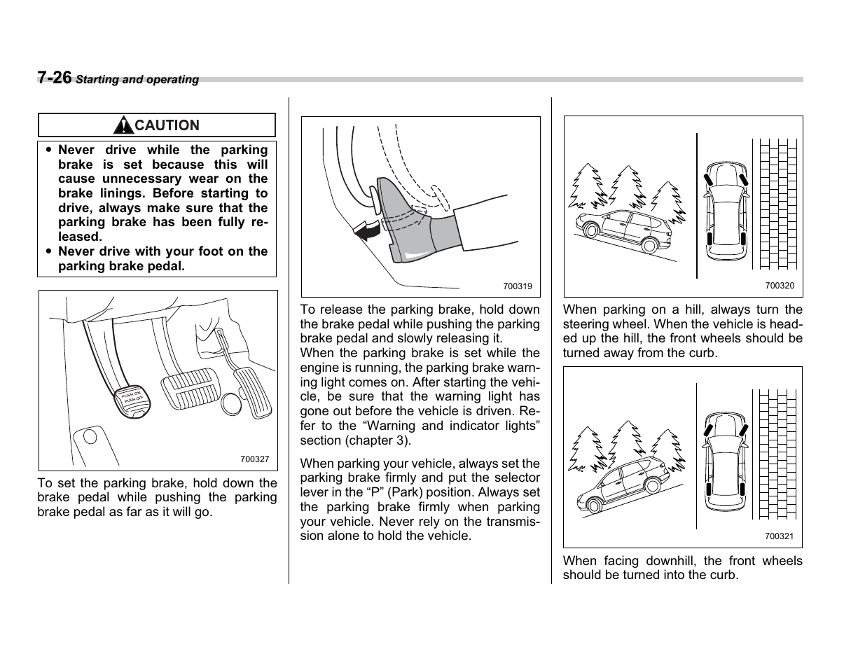 Subaru A3100BE User Manual | Page 240 / 376