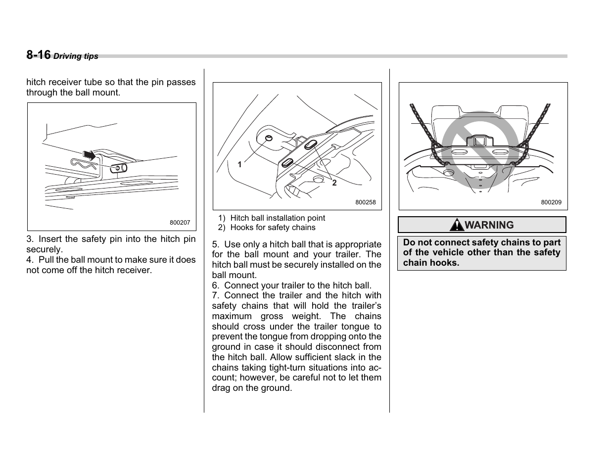 Subaru A3100BE User Manual | Page 260 / 376