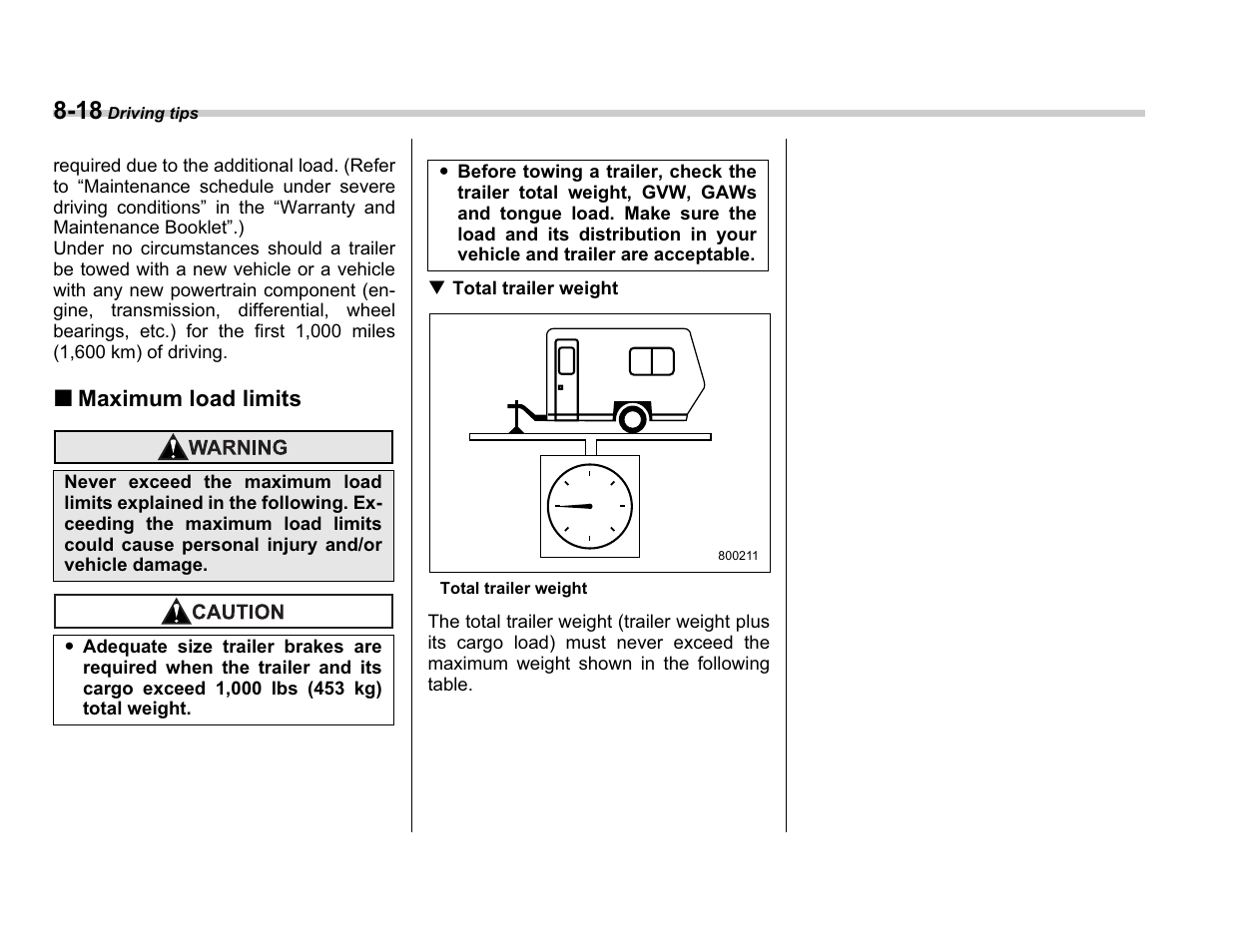 Subaru A3100BE User Manual | Page 262 / 376