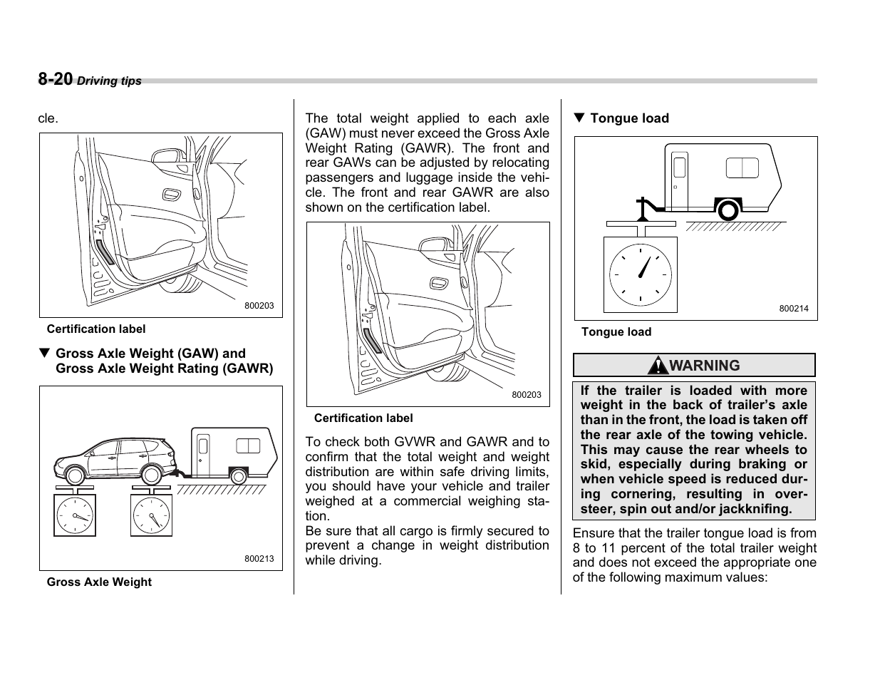 Subaru A3100BE User Manual | Page 264 / 376