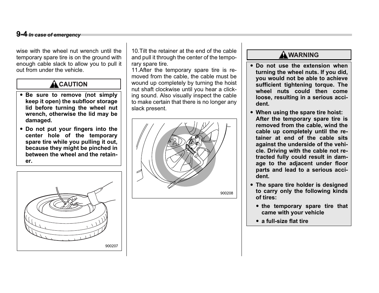 Subaru A3100BE User Manual | Page 274 / 376