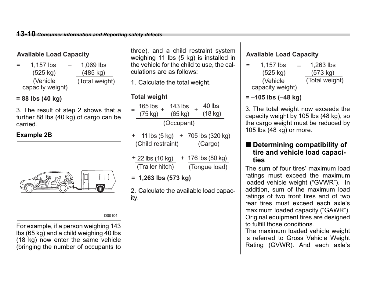 Subaru A3100BE User Manual | Page 362 / 376