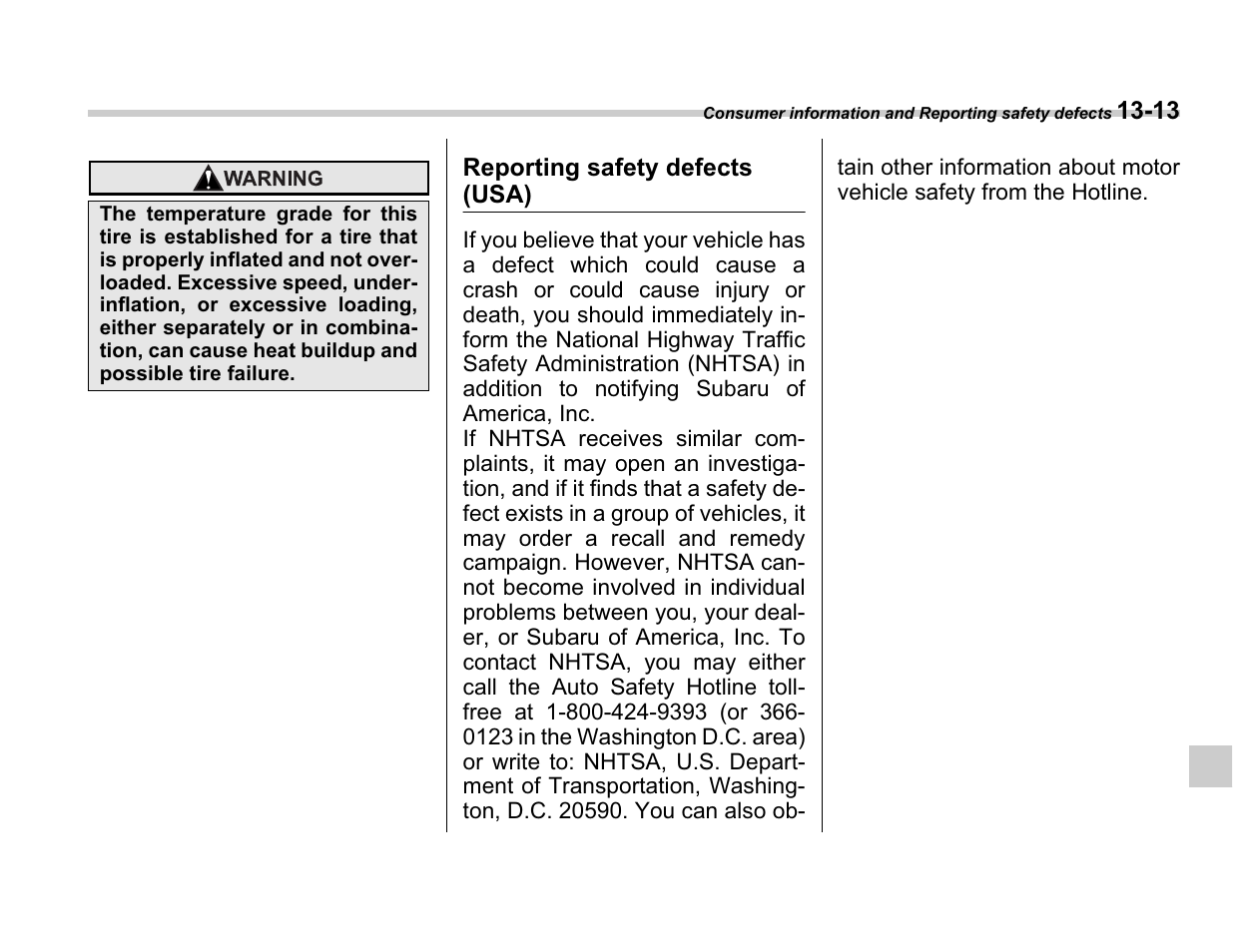 Subaru A3100BE User Manual | Page 365 / 376