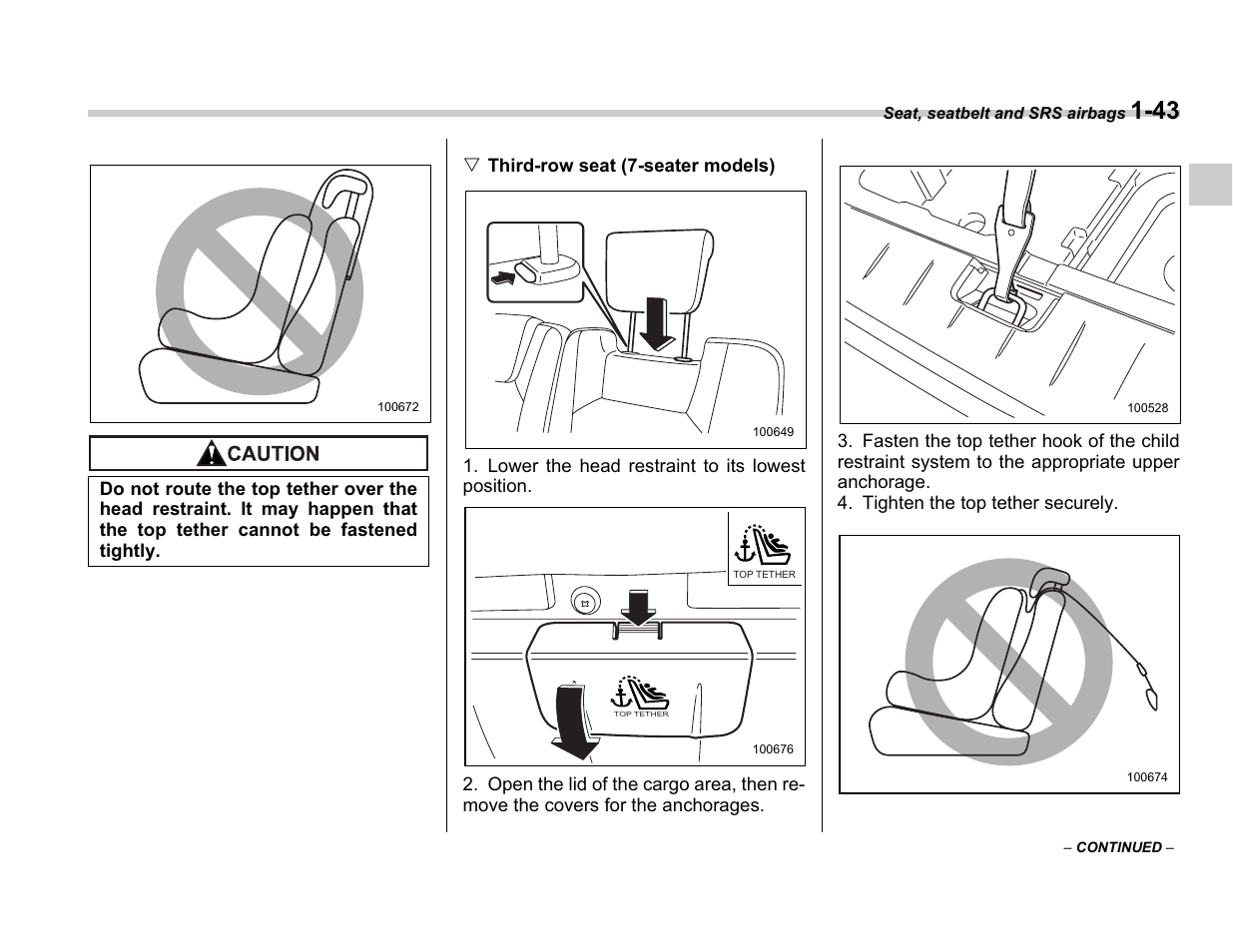 Subaru A3100BE User Manual | Page 67 / 376