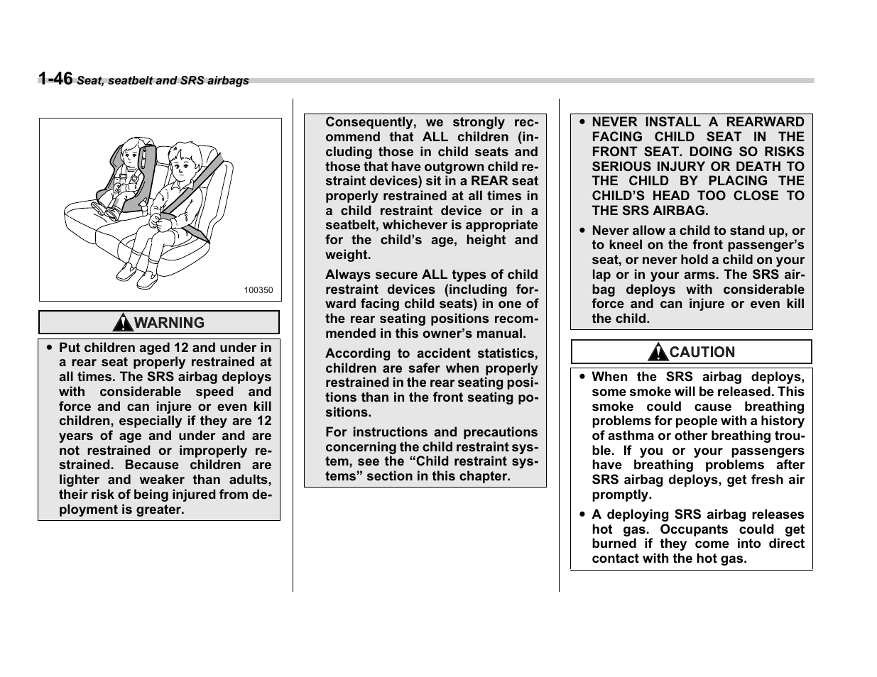 Subaru A3100BE User Manual | Page 70 / 376
