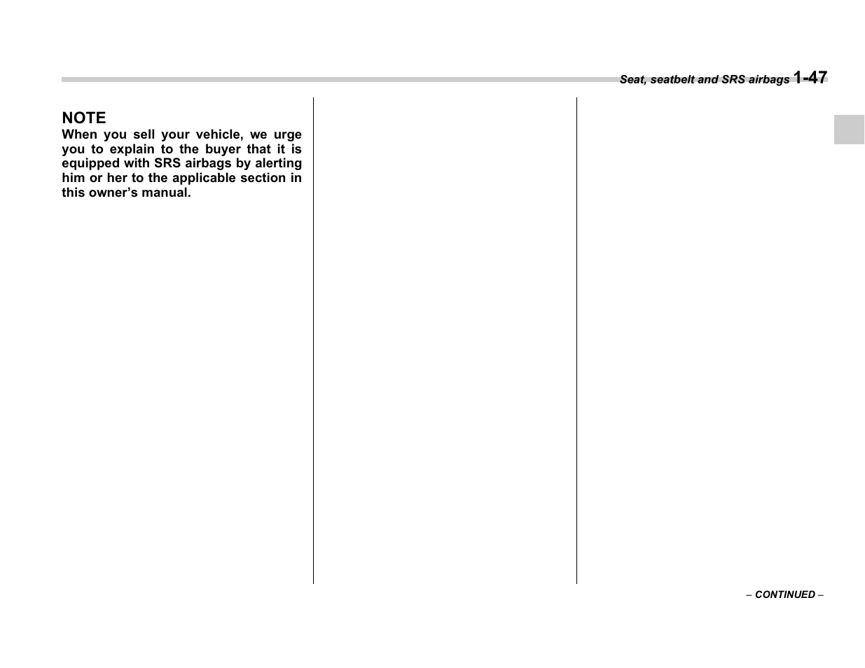 Subaru A3100BE User Manual | Page 71 / 376