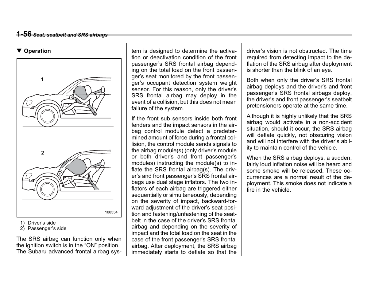 Subaru A3100BE User Manual | Page 80 / 376