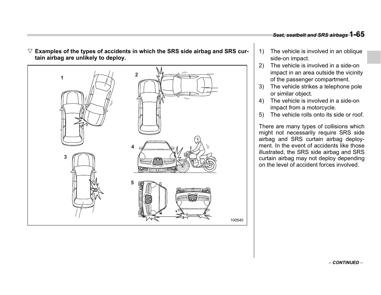 Subaru A3100BE User Manual | Page 89 / 376