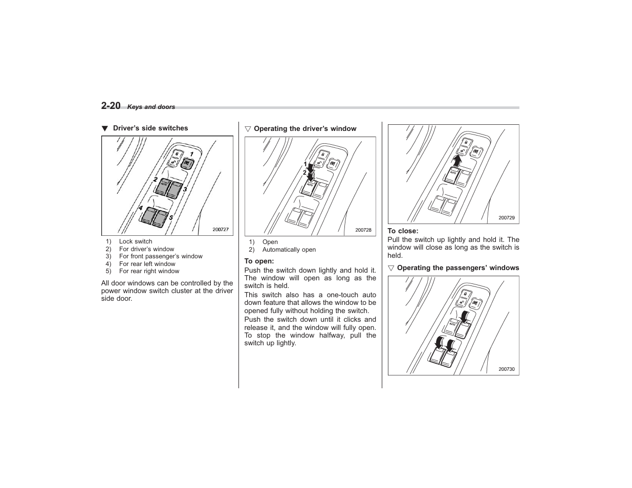 Subaru 2008 TRIBECA User Manual | Page 114 / 409