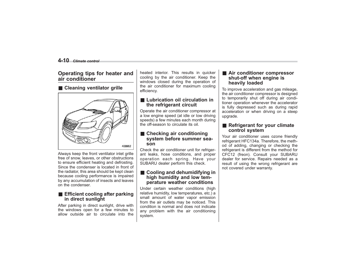 Subaru 2008 TRIBECA User Manual | Page 172 / 409