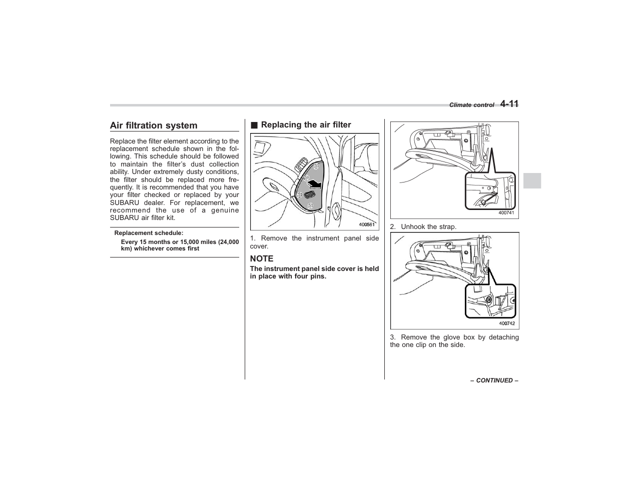 Subaru 2008 TRIBECA User Manual | Page 173 / 409