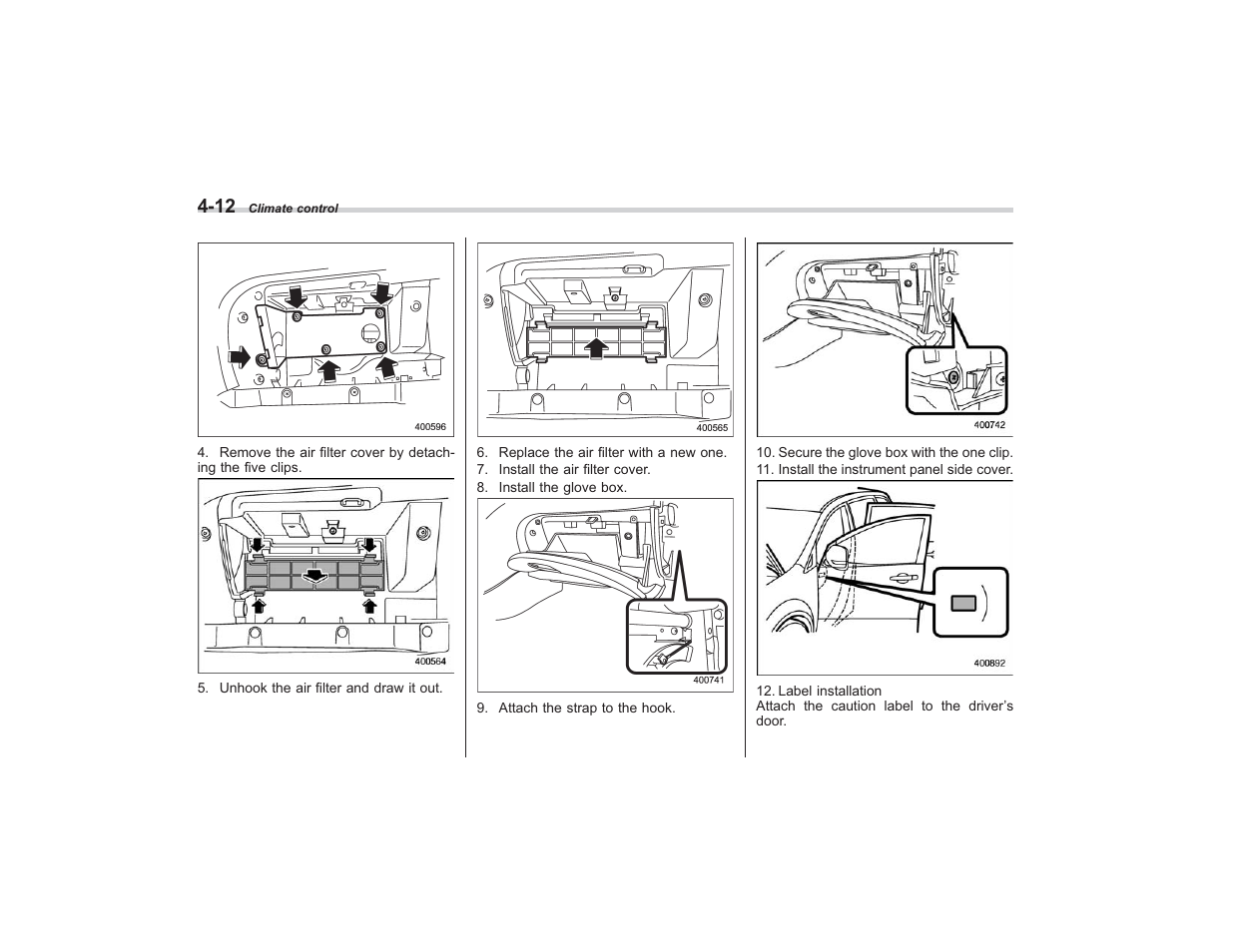 Subaru 2008 TRIBECA User Manual | Page 174 / 409