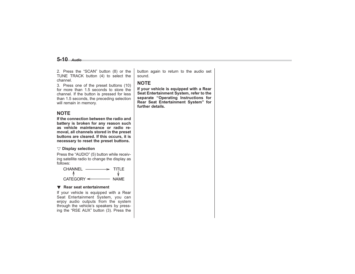 Subaru 2008 TRIBECA User Manual | Page 186 / 409