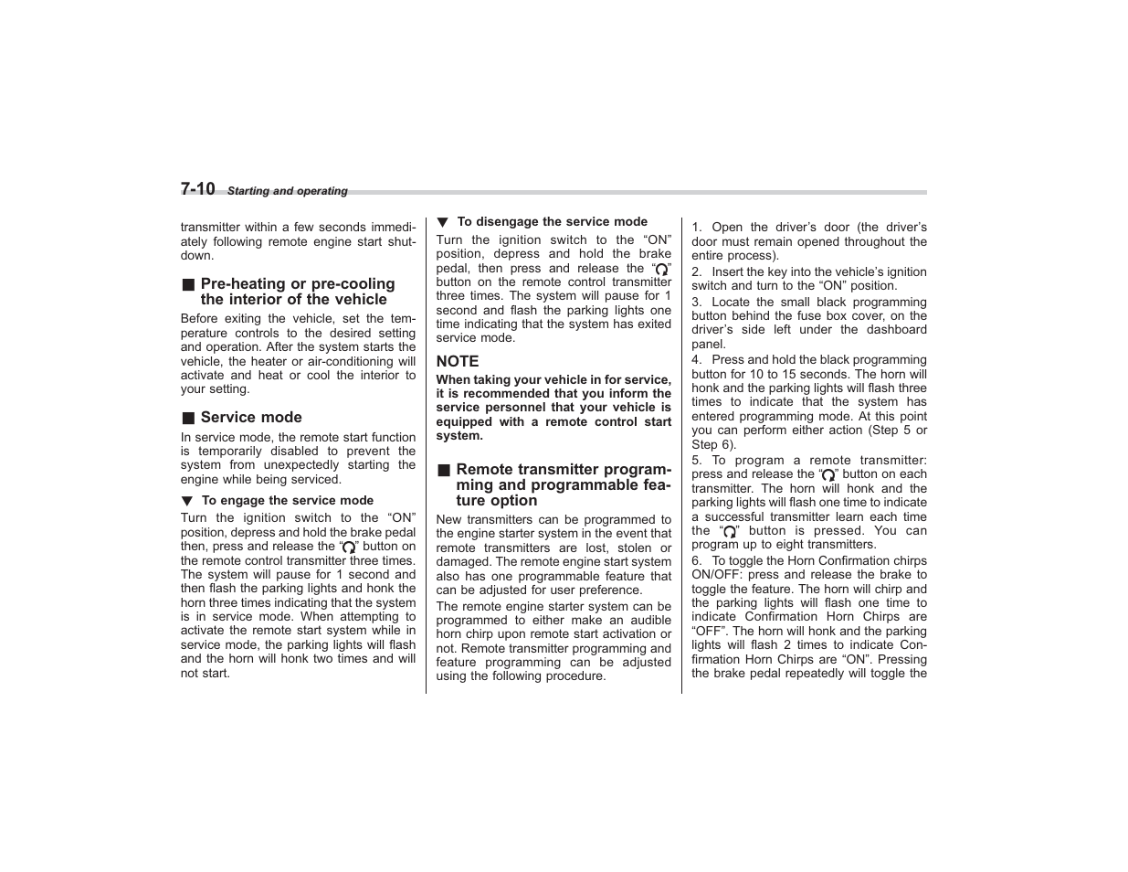 Subaru 2008 TRIBECA User Manual | Page 244 / 409