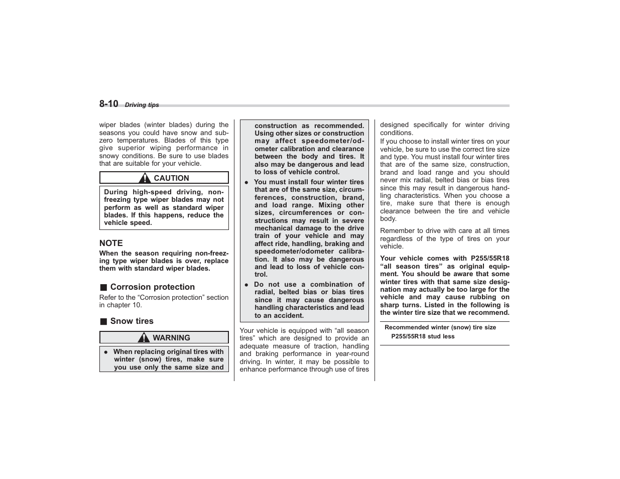 Subaru 2008 TRIBECA User Manual | Page 278 / 409