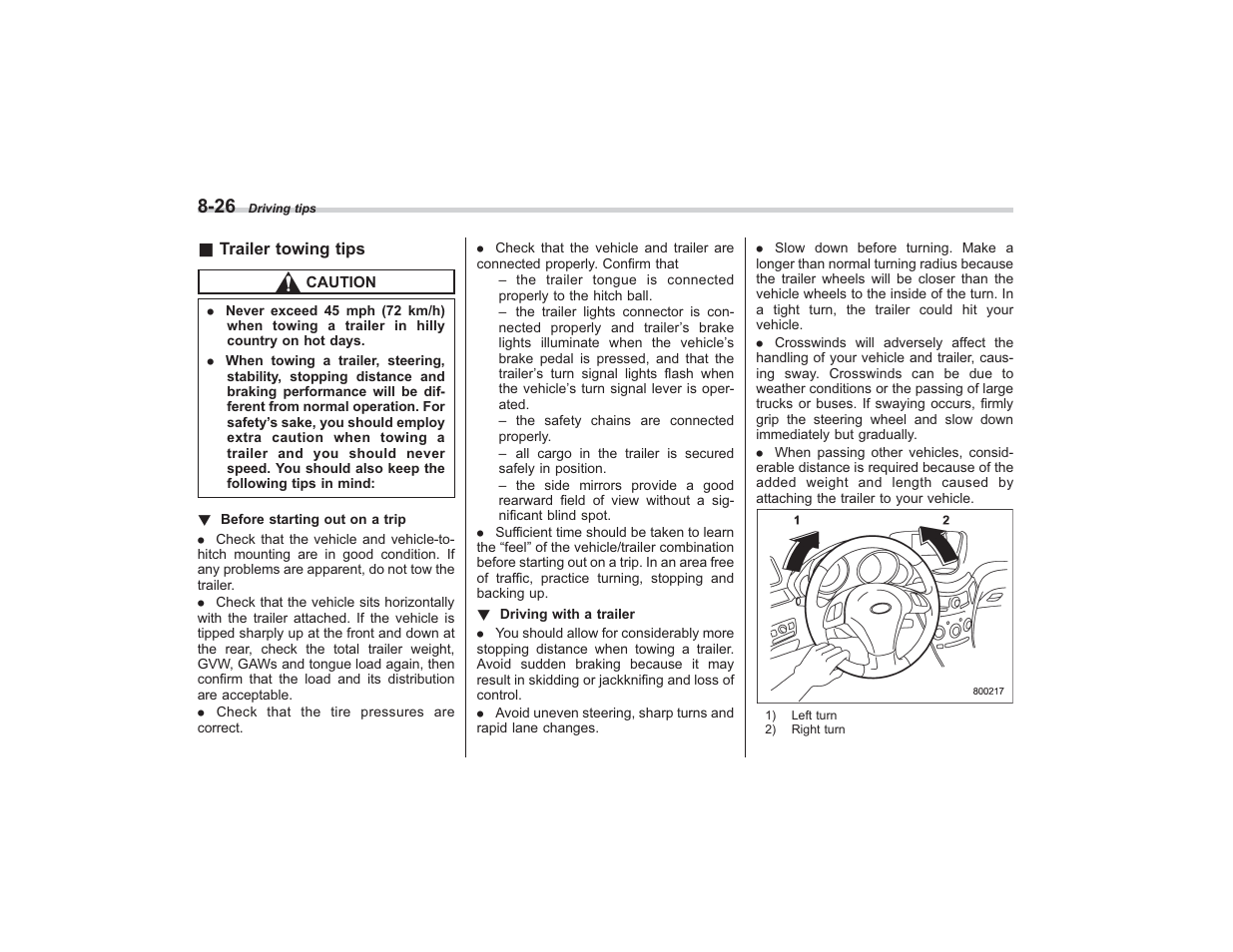 Subaru 2008 TRIBECA User Manual | Page 294 / 409