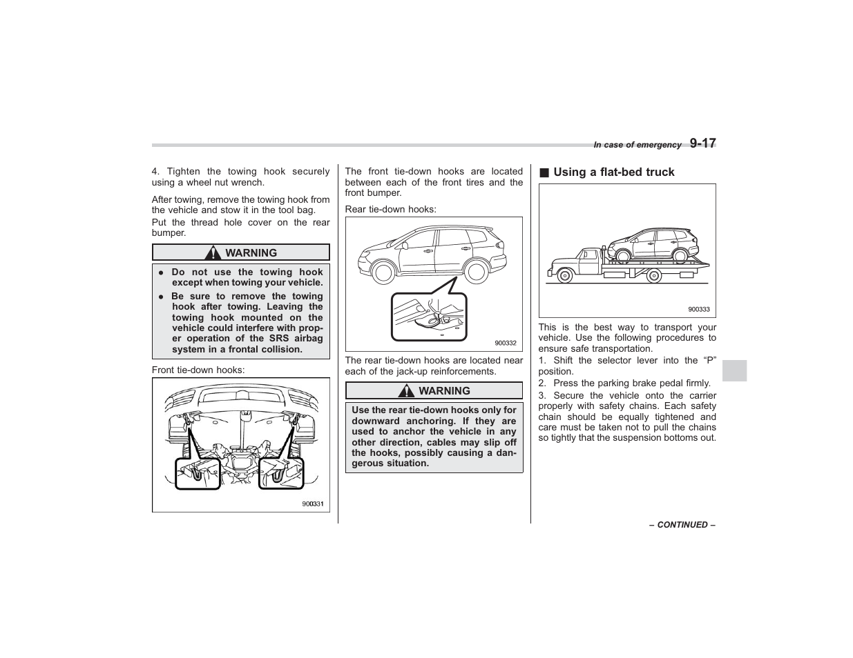 Subaru 2008 TRIBECA User Manual | Page 313 / 409