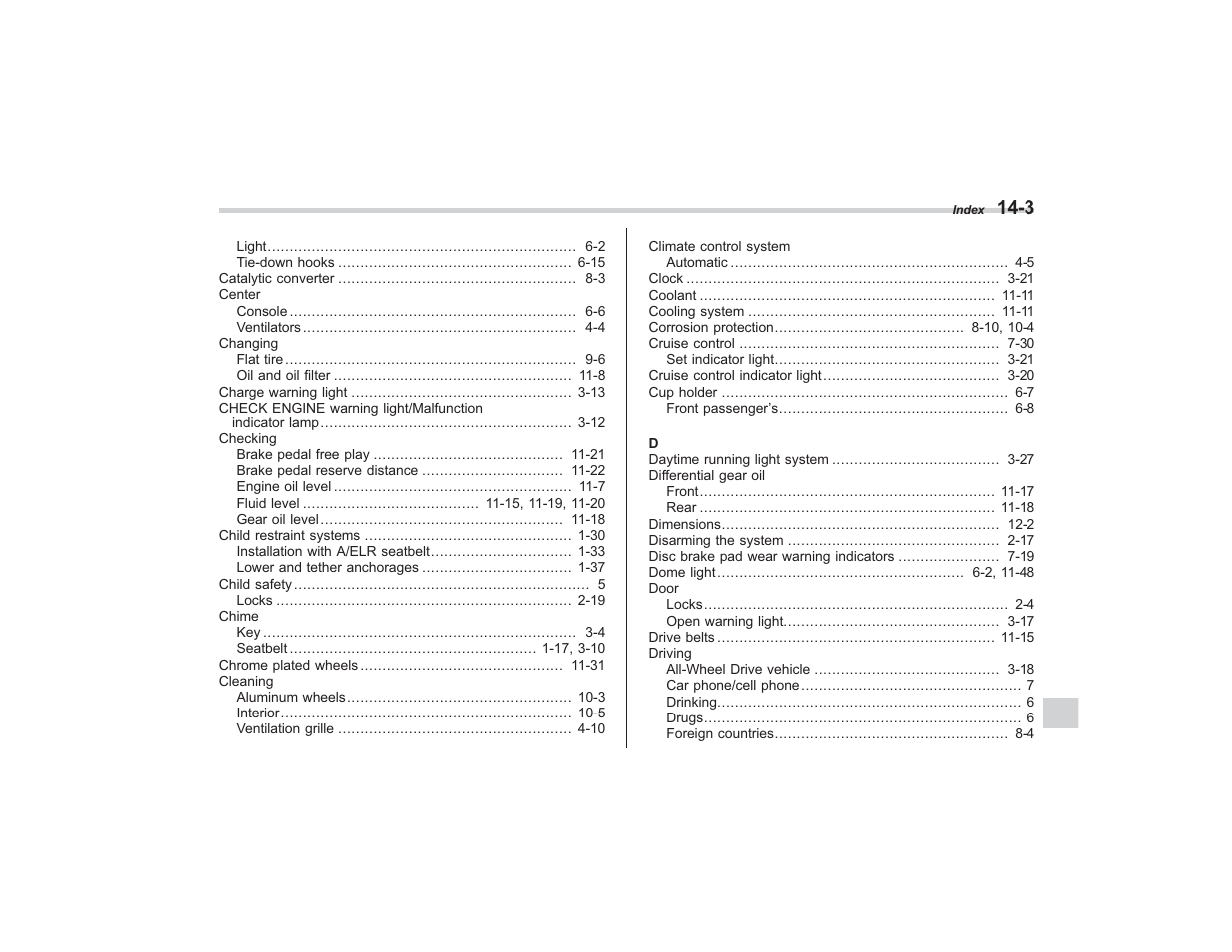 Subaru 2008 TRIBECA User Manual | Page 399 / 409