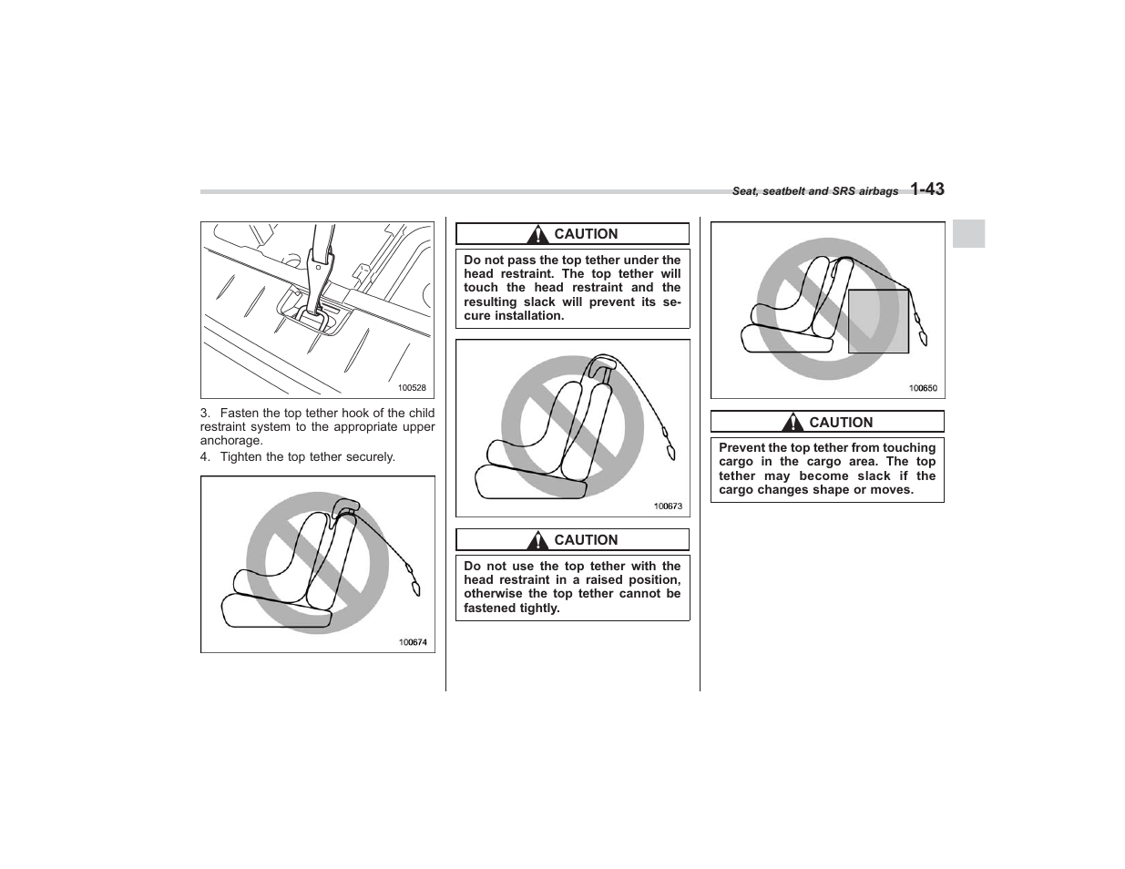 Subaru 2008 TRIBECA User Manual | Page 67 / 409