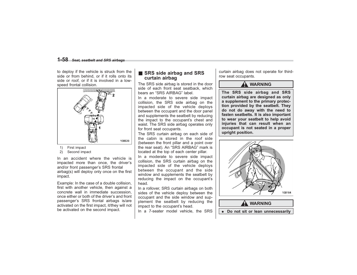 Subaru 2008 TRIBECA User Manual | Page 82 / 409