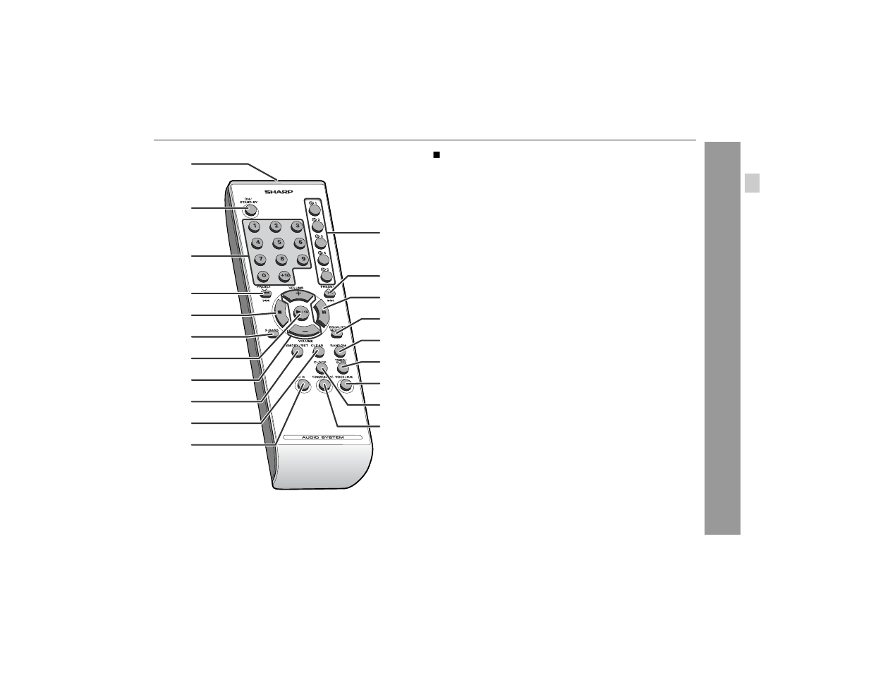 Ge neral inf orm ation | Sharp XL-ES50 User Manual | Page 9 / 31
