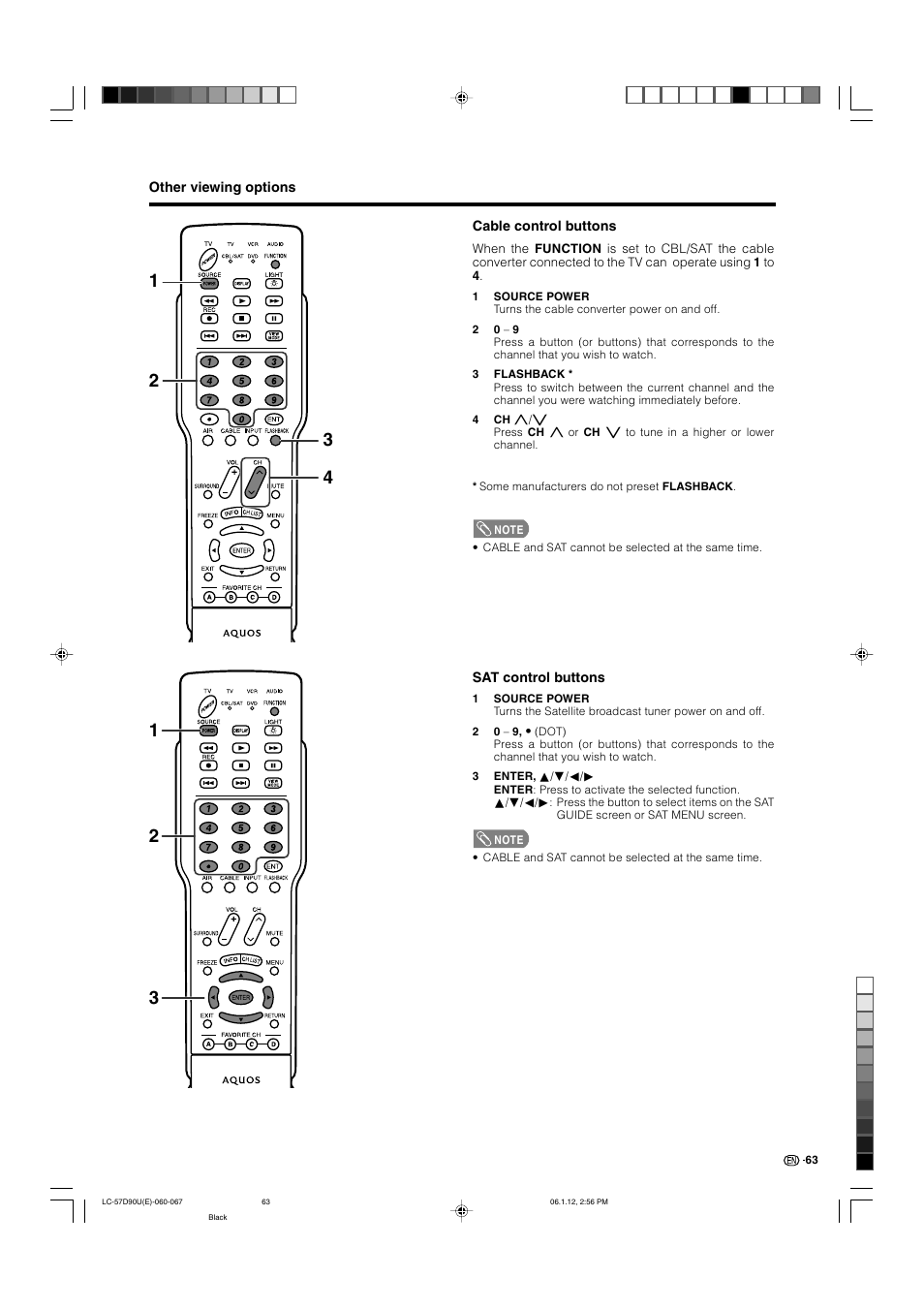 Sharp Aquos LC 57D90U User Manual | Page 64 / 78