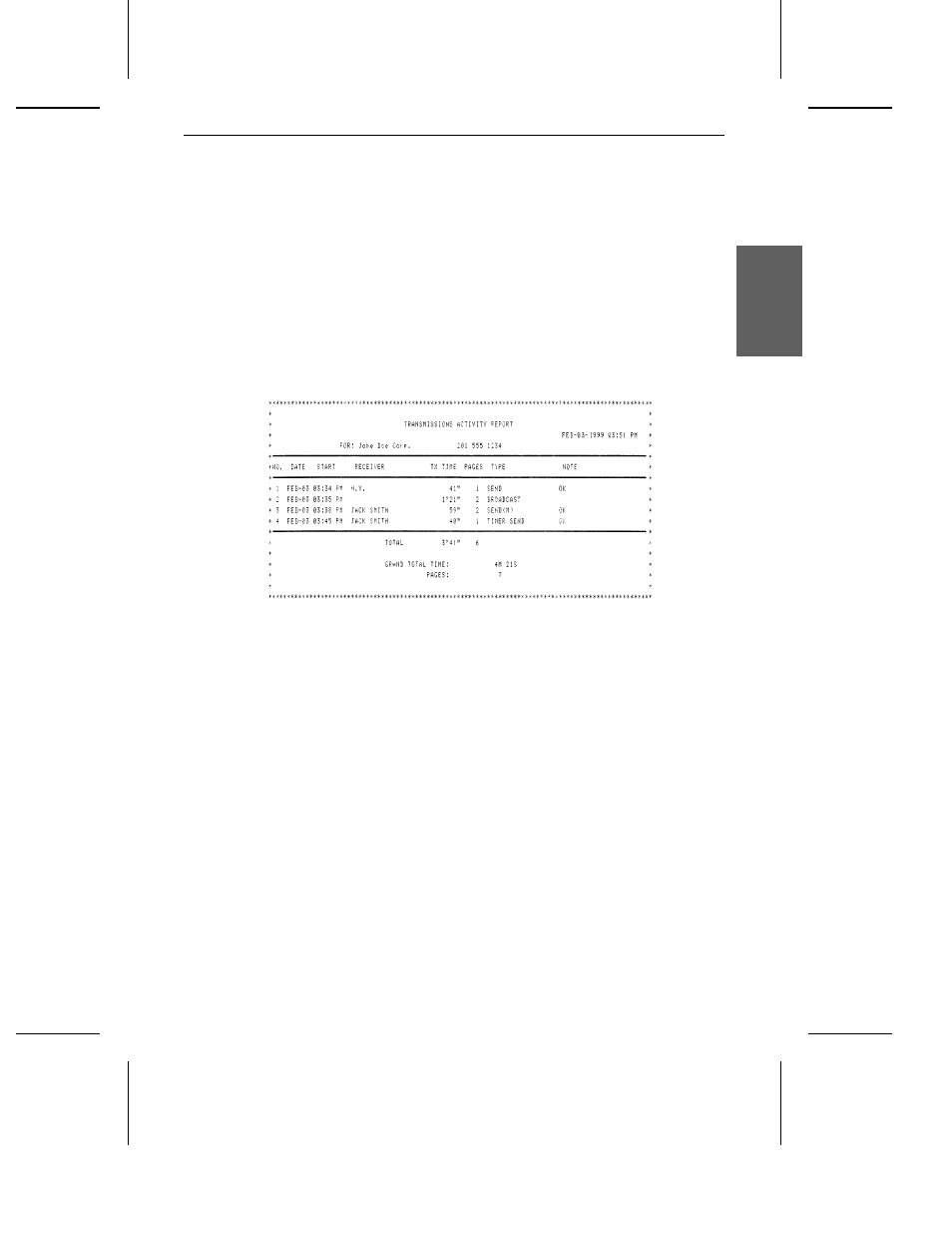 Sharp UX-460 User Manual | Page 121 / 152