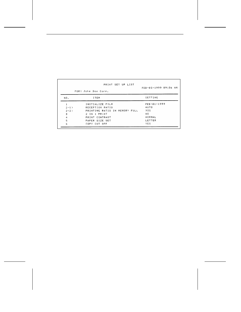 Sharp UX-460 User Manual | Page 126 / 152