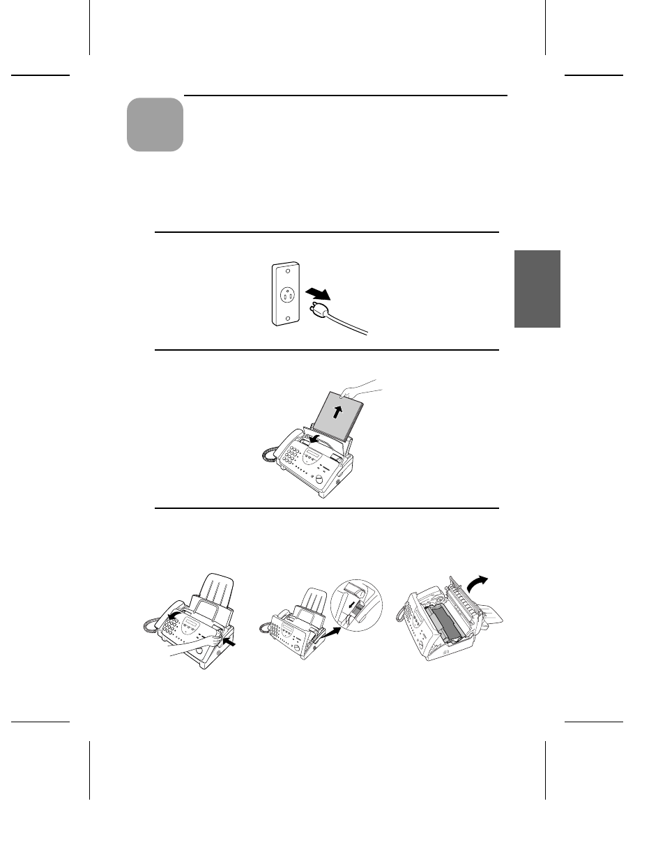 Maintenance | Sharp UX-460 User Manual | Page 127 / 152