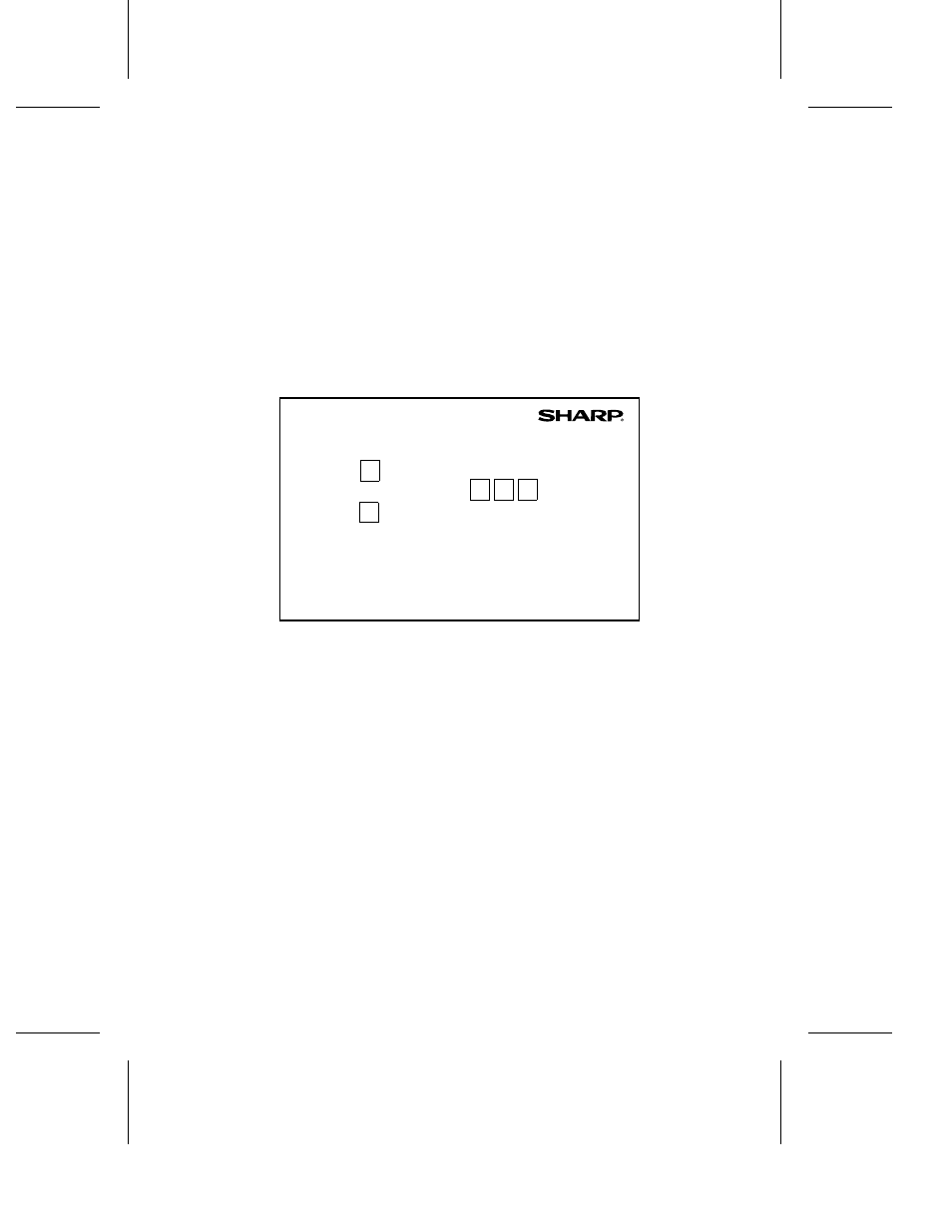 Remote operation card | Sharp UX-460 User Manual | Page 149 / 152