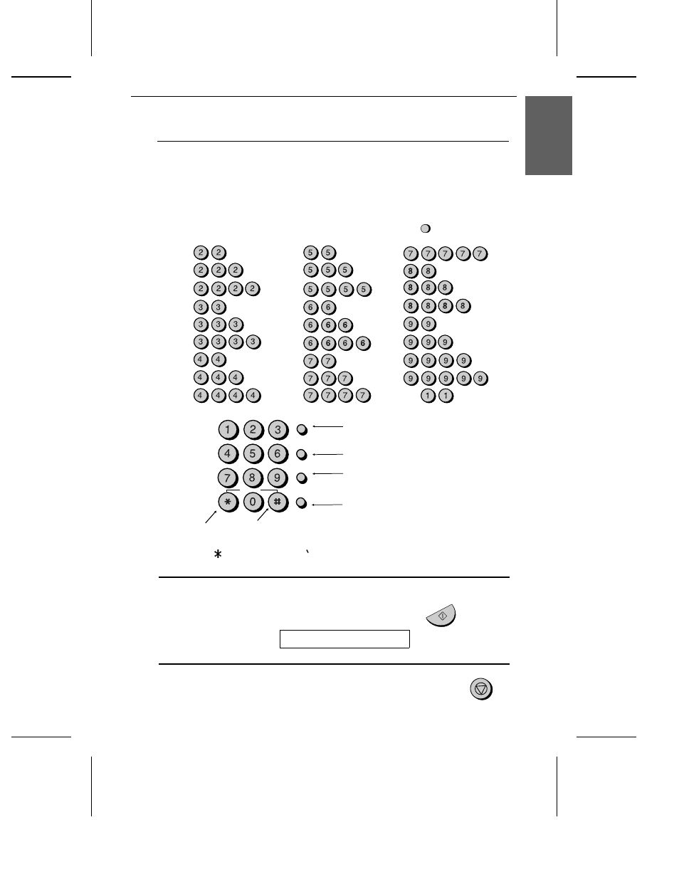 Security select, Entering your name and fax number 27 | Sharp UX-460 User Manual | Page 29 / 152