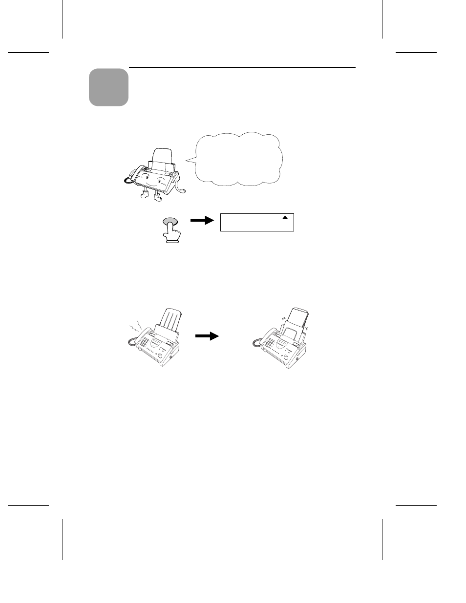 Receiving documents, Using fax mode | Sharp UX-460 User Manual | Page 78 / 152