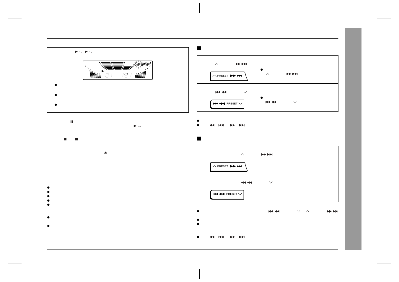 Cd p lay b a ck | Sharp CD-BA2600 User Manual | Page 17 / 32