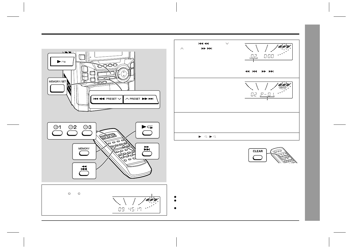 Programmed play | Sharp CD-BA2600 User Manual | Page 19 / 32