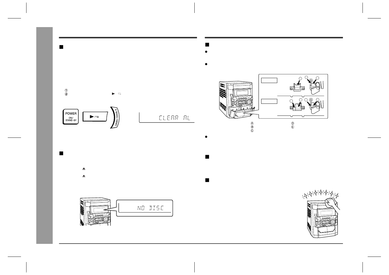 Maintenance, Refere nc es, Troubleshooting chart (continued) | If trouble occurs, Before transporting the unit, Cleaning the tape-handling parts, Cleaning the cd pickup lens, Cleaning the cabinet | Sharp CD-BA2600 User Manual | Page 30 / 32