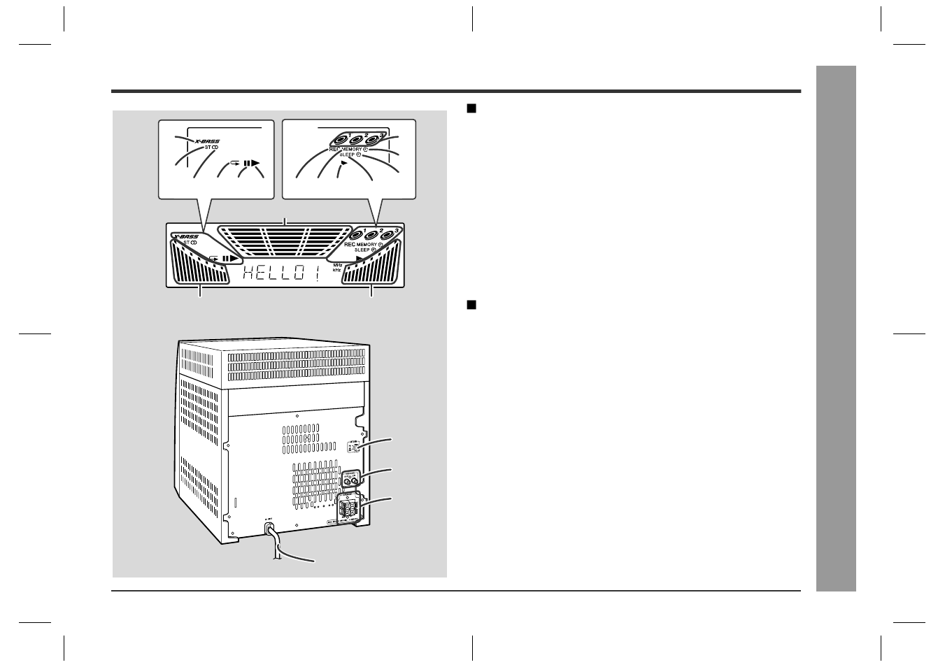 Ge ne ral inf o rma tion | Sharp CD-BA2600 User Manual | Page 7 / 32