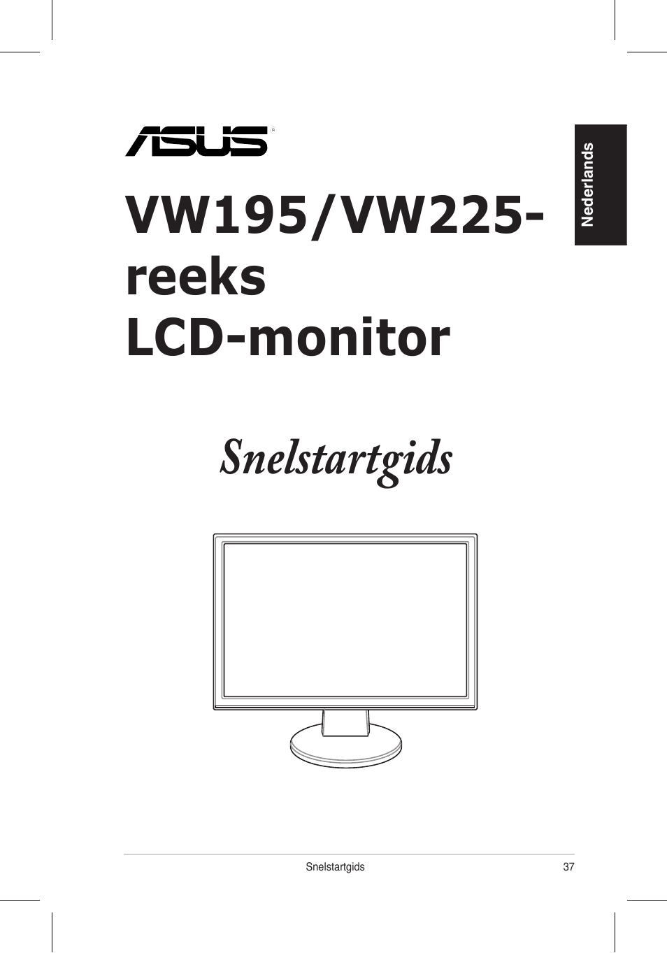 Snelstartgids | Asus VW195 User Manual | Page 39 / 170