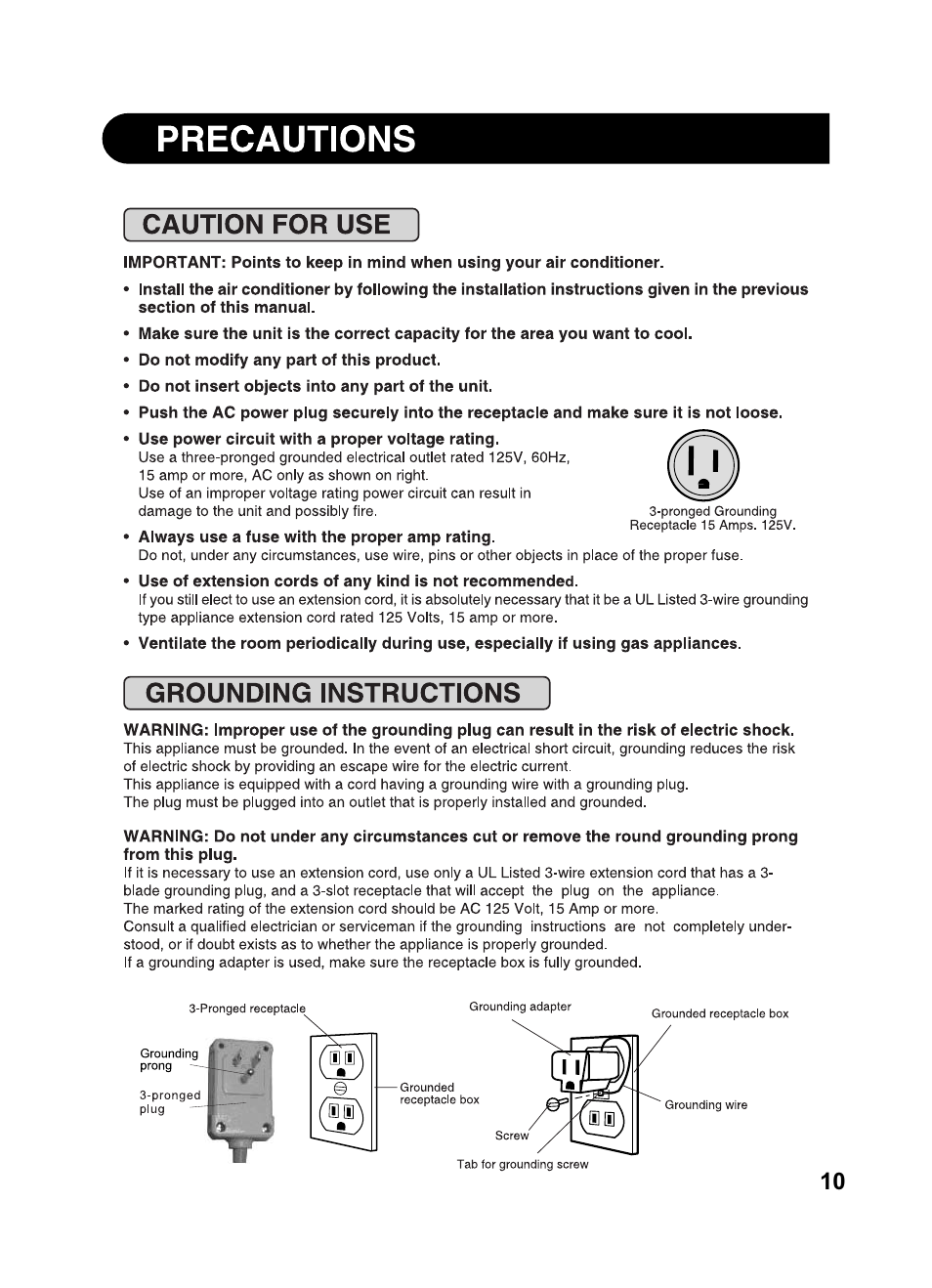 Sharp AF-Q100RX User Manual | Page 11 / 24