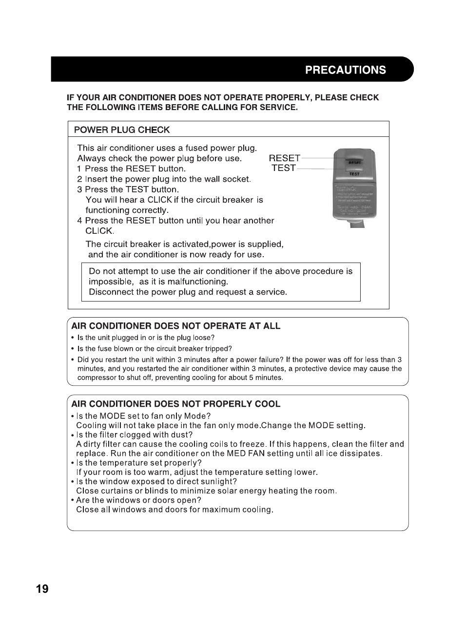 Sharp AF-Q100RX User Manual | Page 20 / 24